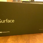 Front of the Surface Pro Box