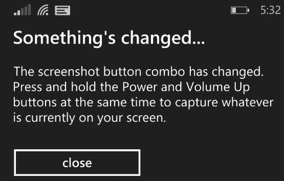How to take a screenshot in Windows Phone 8.1